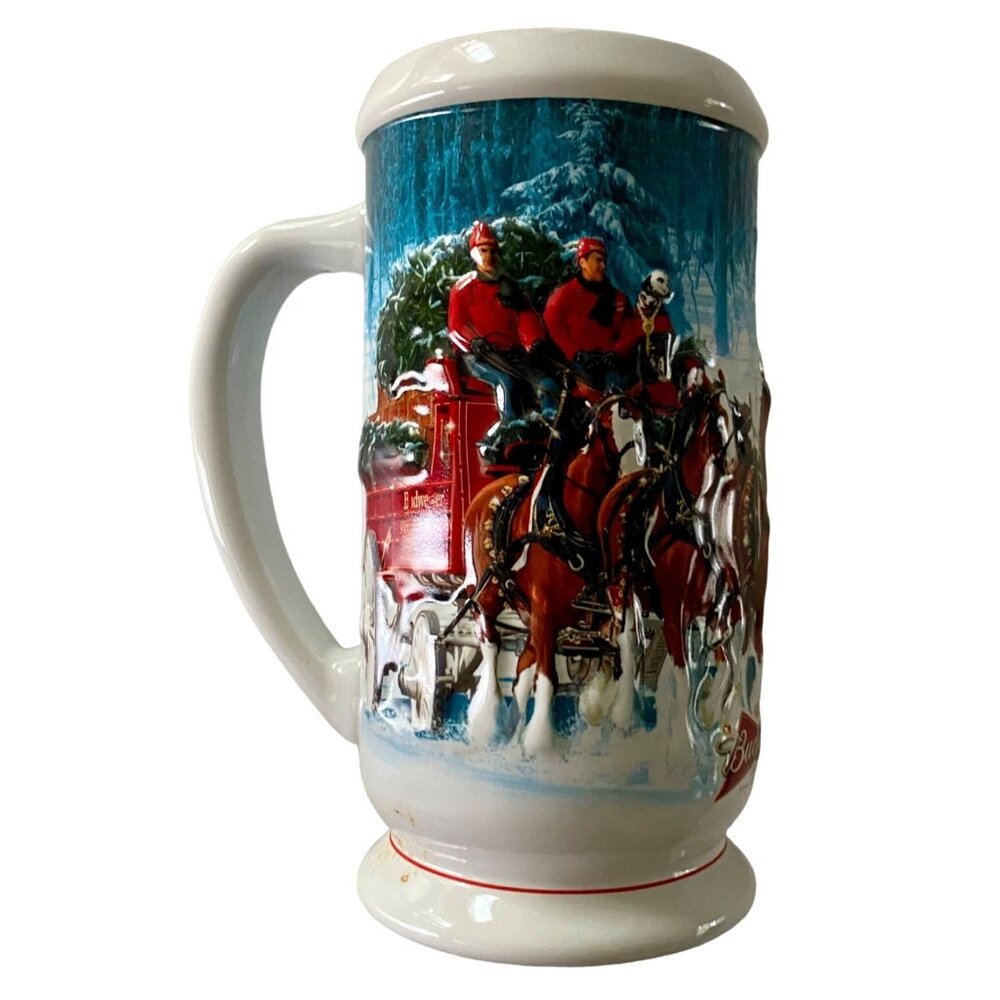 2007 Budweiser Winter's Calm Collectable Stein Mug